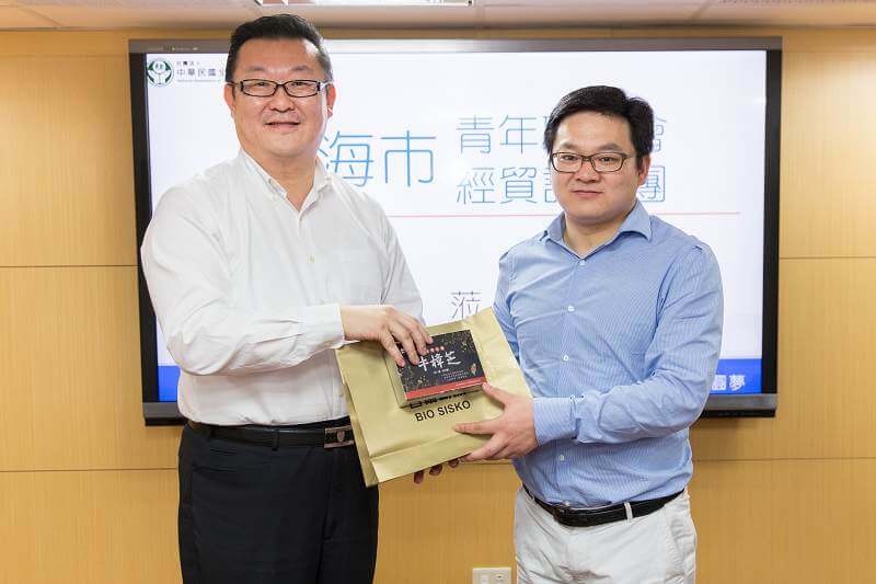 上海市青年聯合會經貿訪問團蒞會參訪