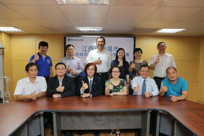 江西省南昌市人民政府臺灣事務辦公室參訪團蒞會參訪