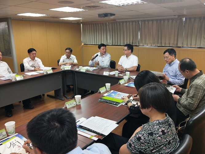 湖北省經貿交流參訪團貴賓蒞會參訪