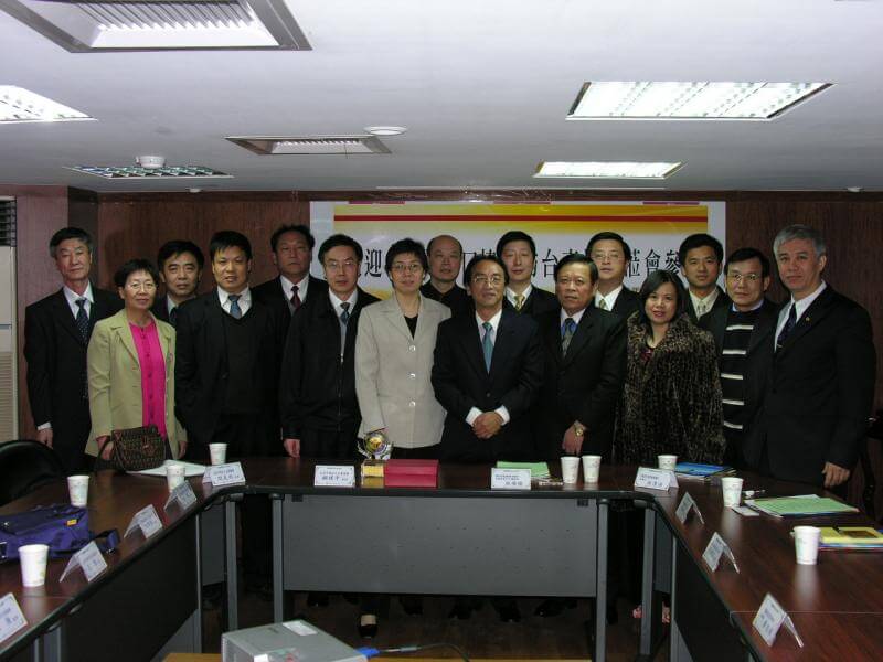 二月份接待北京市進出口企業協會.江蘇靖江個體運輸協會
