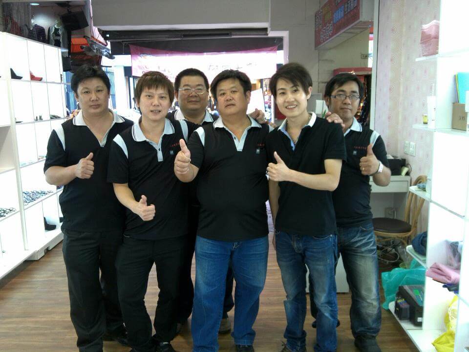 新科理事長及財務長、理監事、拜訪新會員''浩銘兄'' 祝淘寶格子商城、生意興隆